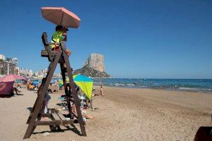 El servicio de socorrismo inicia mañana la temporada estival de Calpe