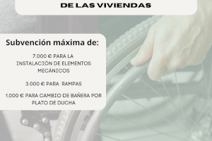 Ja estan disponibles les ajudes per a millorar l’accessibilitat a l’interior dels habitatges - (foto 3)