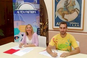 Participación Ciudadana y la organización de EcoAltea firman un convenio de colaboración  para el desarrollo de la próxima feria