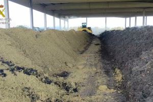 La Guardia Civil encuentra en una finca de Ontinyent más de doce toneladas de marihuana