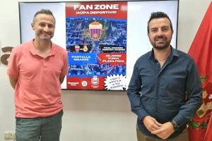 Elda instalará una pantalla gigante en la Plaza de la Ficia para ver el partido de vuelta entre el Eldense y el filial del R. Madrid Elda instalará una pantalla gigante en la Plaza de la Ficia para ver el partido de vuelta entre el Eldense y el filial del R. Madrid