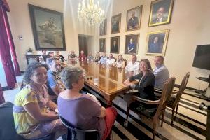 L'alcaldessa Begoña Carrasco es reuneix amb els sindicats - (foto 2)