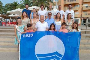 Les banderes blaves ja onegen a les platges del Morrongo i la Caracola