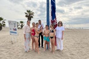 Burriana coloca las banderas obtenidas en reconocimiento por la calidad de sus playas y sendero - (foto 5)