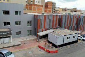 Protesta en la Vall d’Uixó por la paralización de las obras interminables del ambulatorio