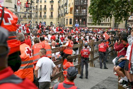 Herido por asta de toro en los Sanfermines un vecino de Vila-real