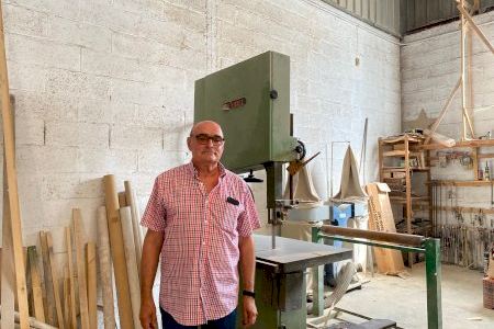 Luis Herrero, el reconegut artista faller de Borriana