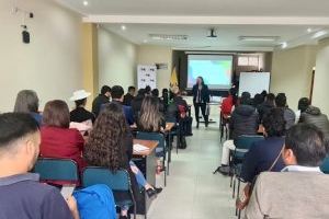 Una tècnica de Benissa realitza una assistència tècnica a l’Equador centrada en l’àmbit turístic