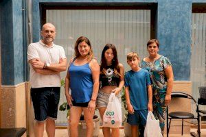 Nules reparteix 175 lots de material escolar a famílies del municipi per a facilitar l'inici del curs
