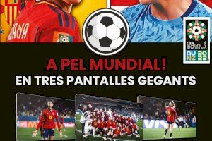 L'Ajuntament de Sueca instal·larà tres pantalles gegants per a veure la final del Mundial de futbol femení