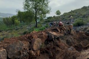 Comencen les obres de restauració de la IV fase del Conjunt Memorial de Darrere del Castell d'Almenara - (foto 2) Comencen les obres de restauració de la IV fase del Conjunt Memorial de Darrere del Castell d'Almenara - (foto 2)