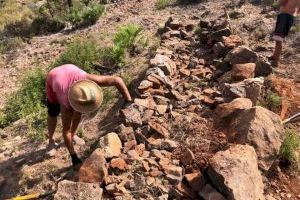 Comencen les obres de restauració de la IV fase del Conjunt Memorial de Darrere del Castell d'Almenara - (foto 5) Comencen les obres de restauració de la IV fase del Conjunt Memorial de Darrere del Castell d'Almenara - (foto 5)