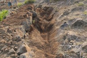 Comencen les obres de restauració de la IV fase del Conjunt Memorial de Darrere del Castell d'Almenara - (foto 8) Comencen les obres de restauració de la IV fase del Conjunt Memorial de Darrere del Castell d'Almenara - (foto 8)