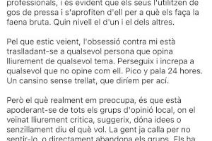 El PSPV-PSOE d'Algemesí denuncia que l'alcalde imposa la censura a la ciutadania