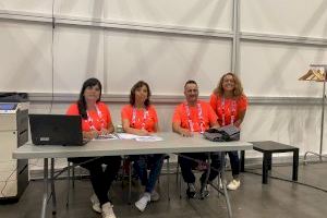 Alumnat dels tallers d'ocupació municipals col·laboren en l'organització del Mundial de Gimnàstica Rítmica a València