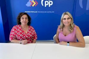 Marta Barrachina reconeix el “treball ben fet” de Marisa Torlà a Vilafamés perquè “és l'aval que identifica al PP”