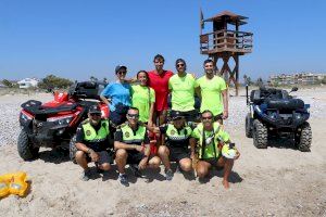 L'Ajuntament de Sagunt realitza un simulacre de salvament a la platja d'Almardà - (foto 2) L'Ajuntament de Sagunt realitza un simulacre de salvament a la platja d'Almardà - (foto 2)