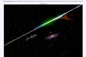 La NASA elige la imagen de un vecino de Castellón como 'la foto del día'