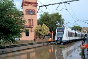 La DANA ha descargado con fuerza de madrugada en la Comunitat Valenciana