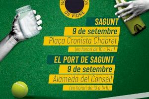 Ecovidrio y el Ayuntamiento de Sagunto premian el reciclaje de vidrio regalando entradas para la Copa Davis Ecovidrio y el Ayuntamiento de Sagunto premian el reciclaje de vidrio regalando entradas para la Copa Davis
