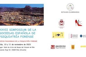 El Museo del Calzado de Elda acogerá en noviembre un simposio que reúne a los mejores expertos del país en psiquiatría forense - (foto 2) El Museo del Calzado de Elda acogerá en noviembre un simposio que reúne a los mejores expertos del país en psiquiatría forense - (foto 2)