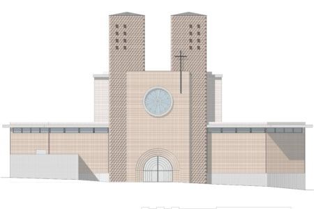 VIDEO | Així lluirà el temple de Sant Joan Pau II en un municipi de Castelló