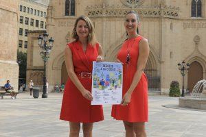Castelló inaugura el seu “Retorn a la ciutat” amb un impactant ballet aeri a 30 metres d'altura - (foto 2)