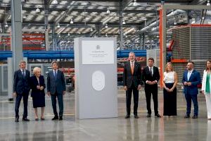 El Rei Felip VI, en Porcelanosa pels 50 anys d'aquesta multinacional ceràmica de Vila-real