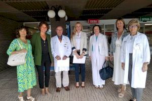 La regidora de Sanitat, Xelo Angulo, assisteix a la jornada Epivalora celebrada a l’hospital