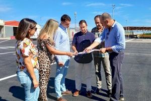 Finalitzen les obres de construcció del pàrquing per a vehicles pesats al Polígon