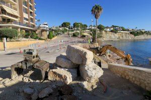 Se inician las obras de reparación del acceso a la cala Calalga de Calp - (foto 2)