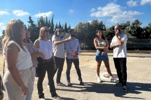Dolors Gimeno, portaveu de Compromís a la Diputació de València, visita les obres de la CV670 i la connexió d'Oliva a Piles per les platges - (foto 2)