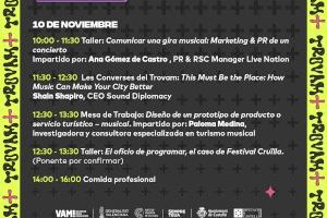 La Fira Trovam presenta el projecte formatiu Trovam+, amb el màster en Música de Live Nation i la UCM - (foto 8) La Fira Trovam presenta el projecte formatiu Trovam+, amb el màster en Música de Live Nation i la UCM - (foto 8)