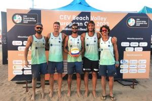 El BeachBol Valencia regresa de la Copa de Europa con un histórico 7º puesto