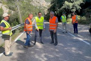 La Diputación de Castellón actúa en El Ballestar y Rossell para mejorar la CV-100 y la CV-105 con más de 1,2 millones de inversión - (foto 2)
