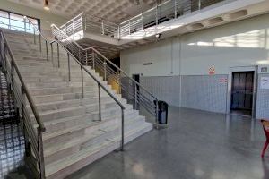 El PSOE de Torrent pide que se ejecuten las obras del nuevo ascensor en el pabellón El Vedat para personas con movilidad reducida
