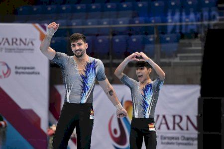 Más éxitos para el deporte valenciano: Medalla de plata para dos jóvenes gimnastas en el Campeonato de Europa