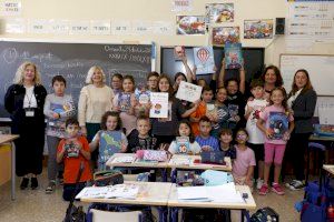 Mislata premia al alumnado del CEIP El Cid por su eslogan para la Biblioteca Central