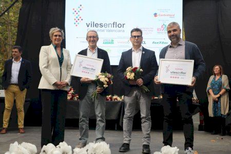 Alaquàs renueva un año más las cuatro Flores de honor, el máximo galardón que otorga la Asociación ASFPLANT