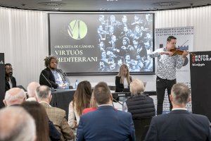 La Orquesta de Cámara Virtuós Mediterrani ha presentado su nueva temporada en el Ámbito Cultural de El Corte Inglés de Alicante