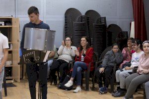 Taller de doblatge a l’aula de Gandia