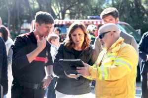 Comença la instal·lació dels canons d'aigua al Saler per evitar incendis com els recents - (foto 4)