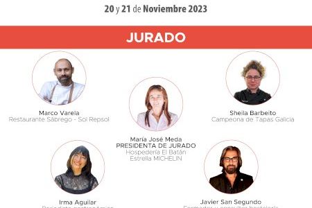 La estrella MICHELIN María José Meda preside el jurado del I Campeonato de Tapas y Pinchos de la Comunidad Valenciana, en Orihuela