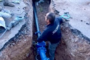 Nueva acometida de agua potable al Polideportivo de Callosa d’en Sarria