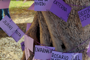 Unidas contra la violencia de género: Acto reivindicativo  en La Torreta