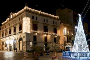 Les llums nadalenques s'encendran este divendres en la plaça Cronista Chabret de Sagunt