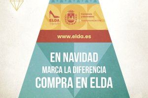 El Ayuntamiento lanza la campaña ‘En Navidad marca la diferencia, compra en Elda’ para impulsar las ventas del comercio local