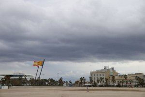 Activat l'avís groc per vent en la Comunitat Valenciana: on plourà aquest divendres?