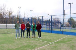 L’Alcora suma 2 pistas de pádel a su Ciudad Deportiva