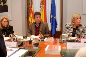 El president de la Generalitat, Carlos Mazónha presidit el Ple del Consell a Alacant - (foto 2)